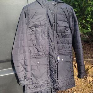 Carhartt Black Quilted Puffer Jacket